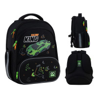 Рюкзак шкільний каркасний GoPack Rasing King 38 см (GO25-597M-5)