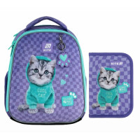 Рюкзак шкільний каркасний + пенал Kite Education Studio Pets (SP25-555S-2)