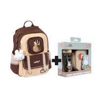 Набір шкільний Yes Miffy Bunny S-104S для дівчини 37 см + ланч-бокс і пляшка Miffy (550258К1)