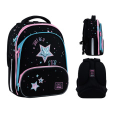 Рюкзак шкільний каркасний GoPack Be A Star 38 см (GO25-597M-1)