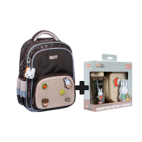 Набір шкільний Yes Miffy Bunny S-72M для дівчини 38 см + ланч-бокс і пляшка Miffy (550280К1)