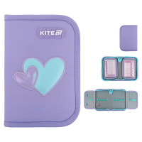 Пенал-книжка шкільний Kite Awesome (K25-622-5, 1 відділення, 2 відворот)