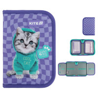 Пенал-книжка шкільний Kite Studio Pets (SP25-622-2, 1 відділення, 2 відворот)