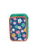 Пенал-книжка твердый SMART двойной HP-01 Flowers melody синий/коралловый (532843))