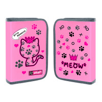 Пенал-книжка твердый Smart одинарный без клапана HP-02 Meow (533276)