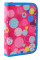 Пенал-книжка твердый Smart одинарный с двумя клапанами HP-04 Сolourful spots (532034)