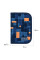 Пенал-книжка без наповнення Kite NEW Blocks 20x14x4 (K24-622-8)
