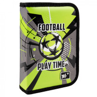 Пенал твердий одинарний з одним клапаном Yes Football HP-03 (533569)