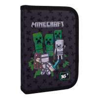 Пенал-книжка твердий одинарний з клапаном Minecraft Team HP-03 Yes (533622)