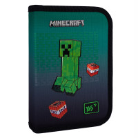 Пенал-книжка твердий одинарний з двома клапанами Minecraft Icons HP-04 Yes (533633)
