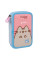 Пенал-книжка твердый YES двойной HP-01 Pusheen (533549)