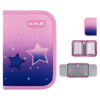 Пенал-книжка шкільний Kite Sparkling (K25-622-1, 1 відділення, 2 відворот)