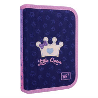 Пенал-книжка твердий одинарний з клапаном Little Queen HP-03 Yes (533660)