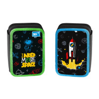 Пенал-книжка твердый YES HP-01 двойной Space (533329)