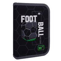 Пенал-книжка твердий одинарний з клапаном HP-03 Football TIme Yes (533663)
