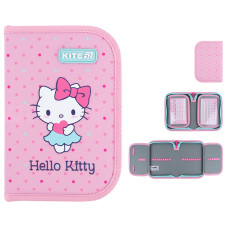 Пенал без наповнення Kite Hello Kitty, 1 відділення, 2 відвороти (HK26-622)