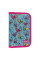 Пенал-книжка твердий Smart одинарний з двома клапанами HP-04 Bright butterflies блакитний (532835))