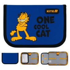 Пенал без наповнення Kite Garfield, 1 відділення, 1 відворот (GF26-621)