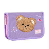 Пенал твердий Yes одинарний з клапаном Bear Rules HP-03 для дівчини (533728)