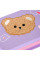 Пенал твердий Yes одинарний з клапаном Bear Rules HP-03 для дівчини (533728)