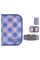 Пенал-книжка без наповнення Kite NEW Purple Chequer 20x14x4 (K24-622-3)