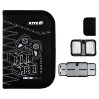 Пенал-книжка шкільний Kite Player (K25-622-6, 1 відділення, 2 відворот)