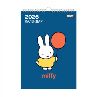 Календар-планер настінний, розклад на місяць Yes Miffi на 2026 р(270272)