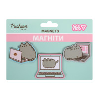 Магніти фігурні Yes Pusheen, 3 шт 3 (708549)