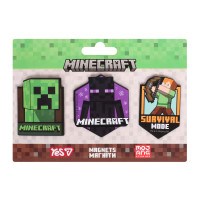 Магніти фігурні Yes Minecraft, 3 шт 3 (708544)