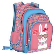 Рюкзак шкільний ортопедичний 1 Вересня S-43 "Happy bunny" код:558223