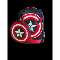 Рюкзак Marvel Капитан Америка, спинка 43 см (КБ2)
