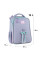 Рюкзак шкільний каркасний Kite Education Lovely спинка 38 см (K26-531M)