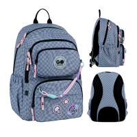 Рюкзак шкільний GoPack Education Pixel Mood спинка 42 см (GO26-120M-2)