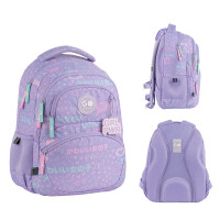 Рюкзак шкільний GoPack Education Girl Rule спинка 40 см (GO26-175M-3)
