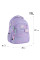Рюкзак шкільний GoPack Education Girl Rule спинка 40 см (GO26-175M-3)