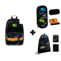 Набір шкільний рюкзак + пенал + сумка Kite Education Street Style (K26-585M-4К1)