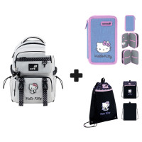 Набір шкільний рюкзак + пенал + сумка Kite Education Hello Kitty (HK26-1022MК1)