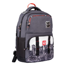 Рюкзак школьный Yes TS-49 TSubSurf Black and White (558567)