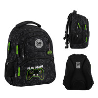 Рюкзак шкільний GoPack Education Never Give Up спинка 40 см (GO26-175M-7)
