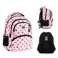 Рюкзак шкільний GoPack Education Meow Cats спинка 40 см (GO26-175M-1)