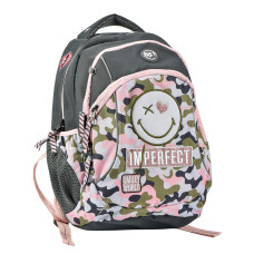 Рюкзак молодіжний YES T-45 "Smiley World" Military girl код: 558298