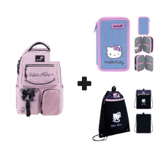 Набір Kite Education teens рюкзак + пенал + сумка Kite Hello Kitty (HK26-2587M-2К1)