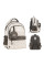 Рюкзак шкільний GoPack Education Beige Polka Dots спинка 41 см (GO26-182M-3)