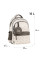 Рюкзак шкільний GoPack Education Beige Polka Dots спинка 41 см (GO26-182M-3)