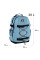 Рюкзак шкільний GoPack Teens 46 см (GO25-186L-2)