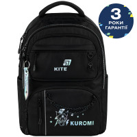 Рюкзак Kite Education teens Kuromi спинка 42 см (HK26-2594M)