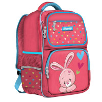 Рюкзак школьный 1Вересня S-105 Pretty коралловый (558323)