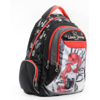 Рюкзак подростковый YES L-12 WINX COUTURE 36*28*12см (552302)