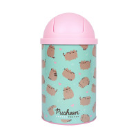 Контейнер настільний для сміття Yes Pusheen металевий 10 х 18 см (708571)
