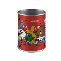Стакан-подставка бочка YES Line friends метал (470504)